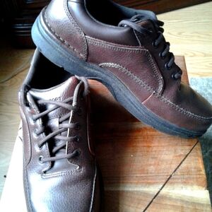 Rockport Leather Mens Lace Up Shoes